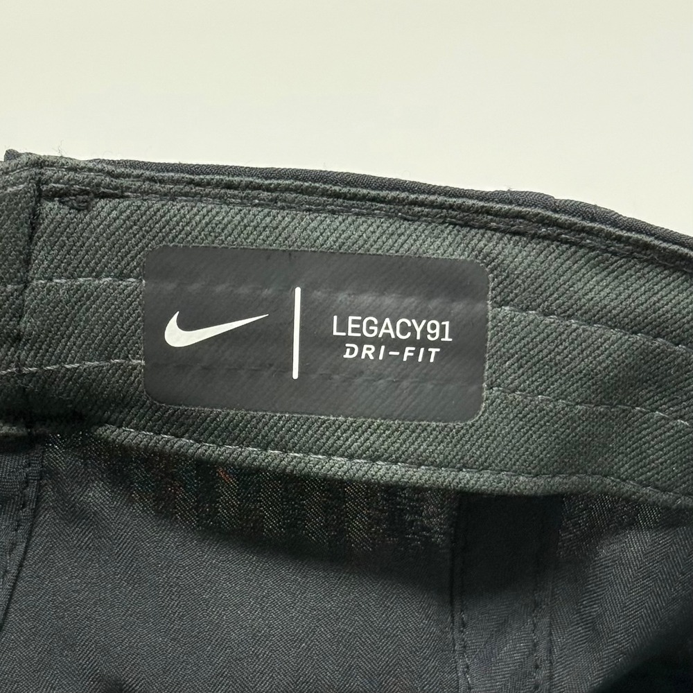 Nike Golf Legacy 91 Dri-FIT Hat Black Pumpkin Ridge Golf Club Adjustable Cap - Picture 9 of 11